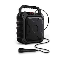 ZIZO Rokr Z1 Portable 15W Bluetooth Speaker 15W Output with Built in Rechargeable Battery USB Port AUX Mic Jack FM LED Display Black