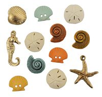 Buttons Galore and More Collection of Novelty Buttons and Embellishments Based on A Variety of Themes, Holidays, and Seasons for DIY Crafts, Scrapbooking, Sewing, Cardmaking and other Projects