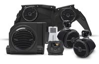 Can Am X3 Rockford Fosgate X3-STAGE4 Audio Radio Kit - Receiver, 4 Speakers, 400 Watts (PMX-3 Head Unit)