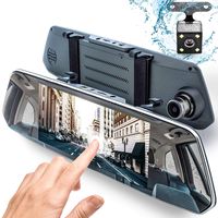 Rear View Mirror Dash Cam 1080P - 7" IPS Touch-Screen - Protect Your Comfort on a Road - by Dr.Smartec