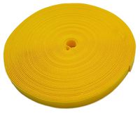 iMBAPrice Yellow Cable Fastening Tape - 0.75 inch Single Wrap Hook & Loop (75 feet) 25 Yards Long