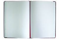 National Brand Record Book, Black Ultima, 10.06 x 7.875 inches, 300 Pages (A21300R)