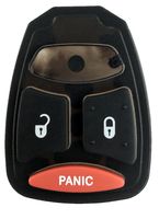 KeylessOption Keyless Entry Remote Key Fob Rubber Button Pad Cover Shell Repair Fix For KOBDT04A