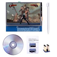 Quimat 3.5 Inch Touch Screen TFT LCD Display HDMI Monitor for Raspberry Pi 4 3 2 Model B B+ A A+,Movie Play Arcade Game Audio Input with RPi GPIO Breakout Expansion Board