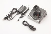 Symbol Motorola CRD9000-1000 Cradle (p/n: CRD9000-1001SR) Bundle with Power Supply, AC Line Cord & USB Cable