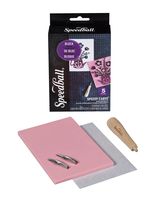 Speedball Speedy-Carve Rubber Stamp Making Kit - Great Starter for Beginners