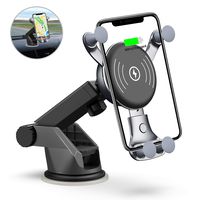 Benepower Wireless Car Charger Mount, 10W/7.5W Fast Car Charging, Dashboard & Windshield Cell Phone Holder, 10W Compatible for Samsung Galaxy S9/S9+/S8/S8+/Note 8, 7.5W Compatible for iPhone Xs Max/Xs