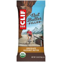 Clif Nut Butter Filled - Organic Snack Bars - Chocolate Hazelnut Butter - (1.76 Ounce Protein Snack Bars, 12 Count)