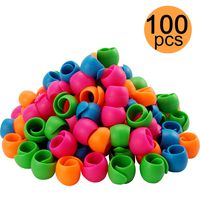 New Brothread 100pcs Thread Spool Savers/Spool Huggers - Prevent Thread Tails from Unwinding - No Loose Ends for Sewing and Embroidery Machine Thread Spools