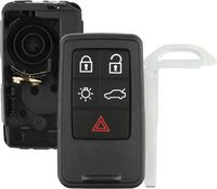 Discount Keyless Remote Entry Uncut Car Key Fob Replacement Case Shell Button Pad For XC70 KR55WK49264