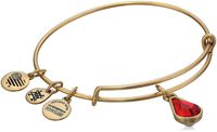 Alex and Ani July Birth Month Charm with Swarovski Crystal Rafaelian Gold Bangle Bracelet
