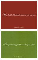 Quiplip The Semimental Collection 6) Greeting Cards