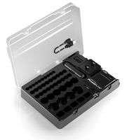 PowerLine 90347 Battery Storage Center with Tester, Flashlight and Emergency USB Charger