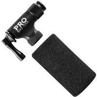 Pro Bike Tool CO2 Inflator - Quick & Easy - Presta and Schrader Valve Compatible - Bicycle Tire Pump for Road and Mountain Bikes - Insulated Sleeve - No CO2 Cartridges Included (Matte Black)
