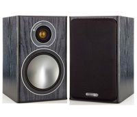 MONITOR AUDIO Bronze Series 1 2 Way Bookshelf Speakers - Black Oak