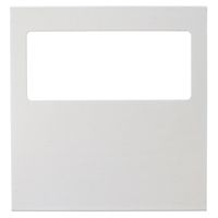 Wiremold V4007C-1 1 Gang Device Plate Surface Metal Raceway Fitting Cover Ivory