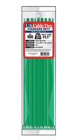 US Cable Ties SD11GN100 11-Inch Standard Duty Cable Ties, Green, 100-Pack