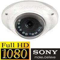 USG 2MP 1920x1080 Low Profile Dome Security Camera : 3.6mm Wide Angle HD Lens : Weatherproof Vandal-proof : 10x IR LEDs : BNC Connector : Easy-To-Mount 2 Piece Design : TVI, CVI, AHD and Analog Format