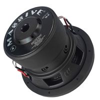 Car Subwoofer by Massive Audio GTX84 - Woofer with Amazing Sound for Truck, Cars, Jeep - 8 Inch Car Audio 800 Watt GTX Series Dual 4 Ohm, 2 Inch Voice Coil. Sold Individually.