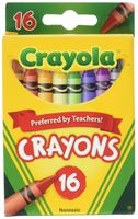Crayola Crayons, School Supplies, Assorted Colors, 16 Count