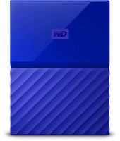 WD 4TB Blue My Passport  Portable External Hard Drive - USB 3.0 - WDBYFT0040BBL-WESN