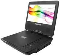 Sylvania SDVD7040B-Black 7-Inch Portable DVD Player, Black