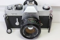 Canon TX 35mm Film Camera with Canon FD 50mm Lens