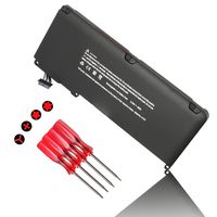 A1331 A1342 Laptop Battery Replacement for Apple MacBook Unibody 13 inch (Only for Late 2009, Mid 2010) 661-5391 661-5585 MC207LL/A MC516LL/A and MacBook Air MC233LL/A MC234LL/A