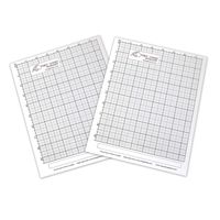 2 x Grid Type Lettersize 'Freehand Designer' Sheets. Draw Perfect Straight Lines Templates. Grid Type Sheets for Scale Drawings