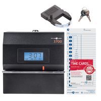 Pyramid 3700 Heavy Duty Steel Time Clock and Document Stamp - Made in the USA