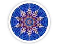 Mandala #2 - Laptop Stickers - 2.5" Vinyl Decal - Laptop, Phone, Tablet Vinyl Decal Sticker