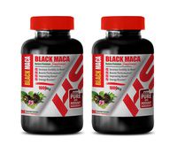 Stamina Booster Pills - Black MACA 1000 Mg - Natural Premium Supplement - maca Root Extract Capsules - 2 Bottles 180 Vegetable Capsules