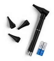 Primacare DL-4112 Mini Diagnostic Otoscope Kit with LED - Black