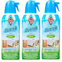 Dust-Off Falcon Professional Electronics Compressed Air Duster, 12 oz, 3 Pack