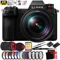 Panasonic Lumix DC-S1 Mirrorless Digital Camera with 24-105mm Lens New - Pro Photographer Bundle