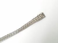 3/16" Stainless Steel Braided Sleeving (304SS) - Length: 10 Feet 3/16"