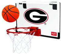 Rawlings NCAA Georgia Bulldogs 00673073111NCAA Game On Polycarbonate Hoop Set (All Team Options), Red, Youth