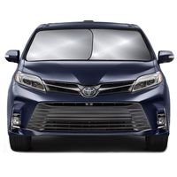 Magnelex Windshield Sun Shade with Bonus 2 Pack Cling Sunshades. 210T Reflective Fabric Blocks Sun and Keeps Your Vehicle Cool. Foldable Sun Shield for Car Windshield. Windshield Sunshade