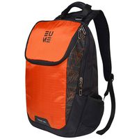 EUME Barret Massager 15.6 inch Laptop Backpack and 29 LTR Nylon Backpack with 2 Port USB Charging (Orange)