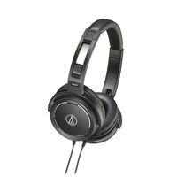 Audio Technica AUD ATHWS55BK Solid Bass Audio Headphones