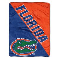 The Northwest Company Officially Licensed NCAA Florida Gators Halftone Micro Raschel Throw Blanket, 46" x 60", Multi Color
