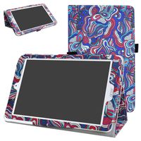 Acer Iconia One 8 B1-860 Case,Mama Mouth PU Leather Folio 2-Folding Stand Cover with Stylus Holder for 8.0" Acer Iconia One 8 B1-860 Android Tablet,Mushroom Fantasy