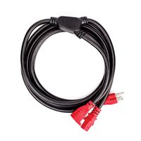 D'Addario Accessories IEC to NEMA Plug Power Cable+,  10FT (North America)