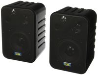 TIC ASP25-B 3-Way Outdoor Weather-Resistant Patio Speakers (Pair) - Black