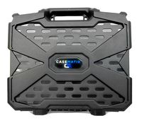 CASEMATIX Rugged FPV Racing Drone Customizable Case - Protects Emax Nighthawk Pro 280 FPV Racing Quadcopter , Batteries , Propellers , Antennae and More Compact Accessories