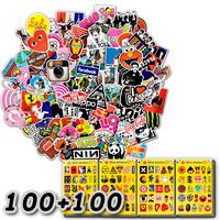 200-Pcs The Double-Satisfied Enhanced Version Of The Sticker, Doubled The Satisfaction. Lead Time Only 1-2 Days. Vinyl Stickers Are Suitable For Laptops, Cars, Motorcycles, Bicycles, Skateboards, And Luggage. (Double Reinforcement)