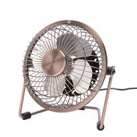 Dreamiracle Mini USB Desk Fan Small Quiet Metal Desktop Table Personal USB Fan, Great for Office Room