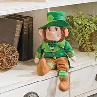 Fabric Plush Leprechaun for St. Patrick's Day - Home Decor - Figurines