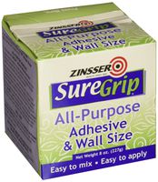 Zinsser 62008 SureGrip All-Purpose Adhesive and Wall Size, 8 oz