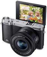 Samsung EV-NX3000BOIUS Wireless Smart 20.3MP Compact System Camera with 3-Inch LCD and 16-50mm OIS Power Zoom (Black)
